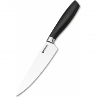 Кухонный нож шефа Bker Core Professional Chef’s Knife, 160 мм, сталь X50CrMoV15, рукоять пластик купить в Костроме