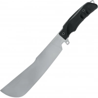 Мачете Fox Golok Hitam, сталь N-690, рукоять Forprene, чёрный купить в Костроме