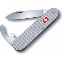 Нож перочинный Victorinox Alox Bantam, сталь X50CrMoV15, рукоять 6061 T-6 Aluminium, серый купить в Костроме