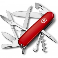 Нож перочинный Victorinox Huntsman, сталь X55CrMo14, рукоять Cellidor®, красный купить в Костроме