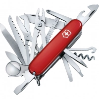 Нож перочинный Victorinox SwissChamp, сталь X55CrMo14, рукоять Cellidor®, красный купить в Костроме