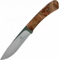 Нож с фиксированным клинком Arno Bernard Buffalo, сталь N690, рукоять Spalted Maple купить в Костроме