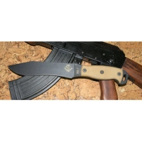 Нож с фиксированным клинком Ontario «NS-7 tan micarta» купить в Костроме