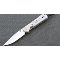 Нож складной Chris Reeve Large Sebenza 21 L21CGGUN See, сталь CPM S35VN, рукоять титан купить в Костроме