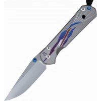 Нож складной Chris Reeve Large Sebenza 21  L21UNIQUE O, сталь CPM S35VN, рукоять титан купить в Костроме