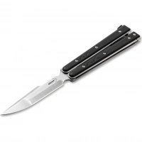 Складной нож-бабочка Boker Plus Balisong, сталь Satin Finish 440C, рукоять G-10 купить в Костроме