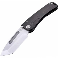 Складной нож Medford Marauder Tanto, сталь S35VN, рукоять титановый сплав PVD, чёрный купить в Костроме