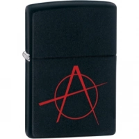 Зажигалка ZIPPO Classic А с покрытием Black Matte, латунь/сталь, чёрная, матовая, 36x12x56 мм купить в Костроме