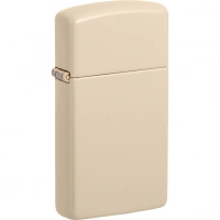 Зажигалка ZIPPO Slim® с покрытием Flat Sand, бежевая, матовая купить в Костроме